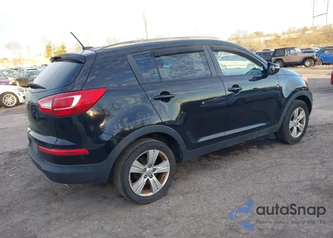 2012 Kia Sportage Lx из США, поврежденный, VIN KNDPB3A21C7336293